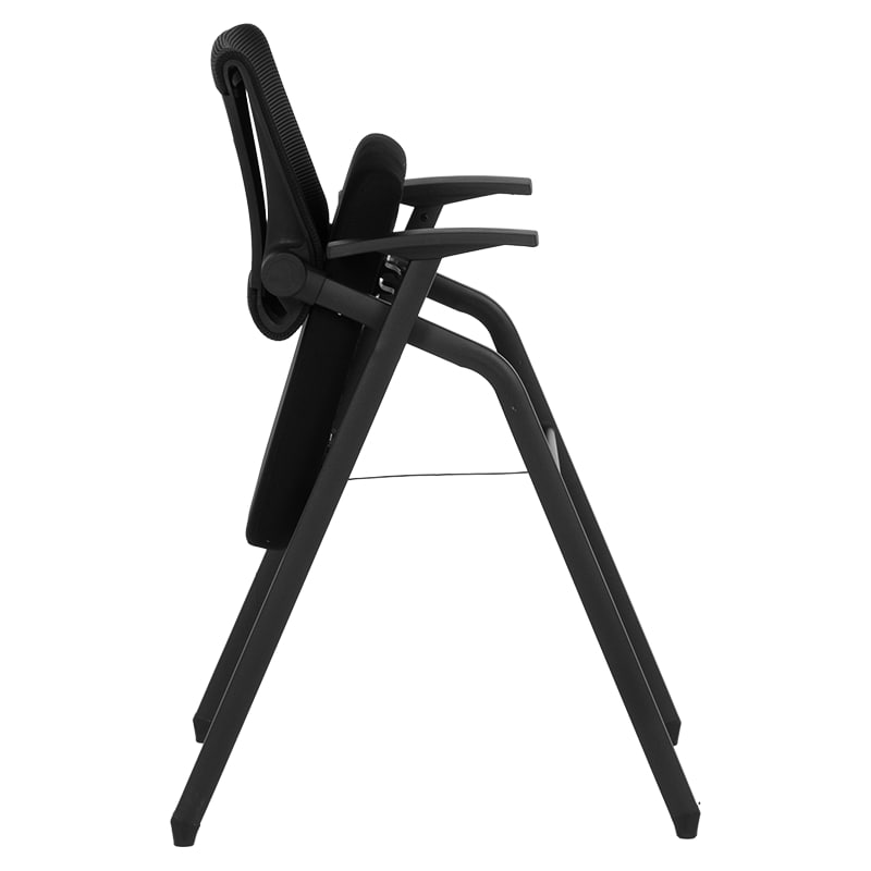 Сгъваем посетителски офис стол Carmen 1709 черен